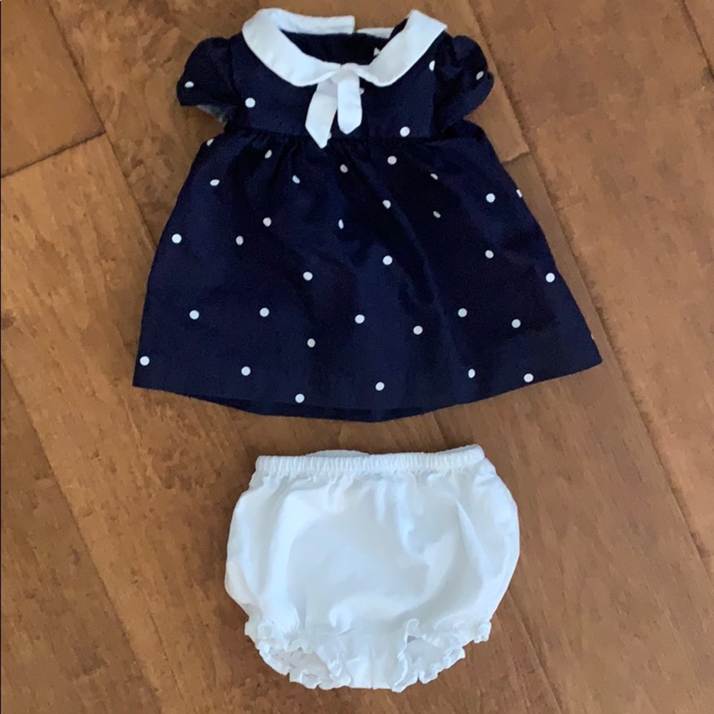 Janie and Jack 0-3mo dress, never worn!